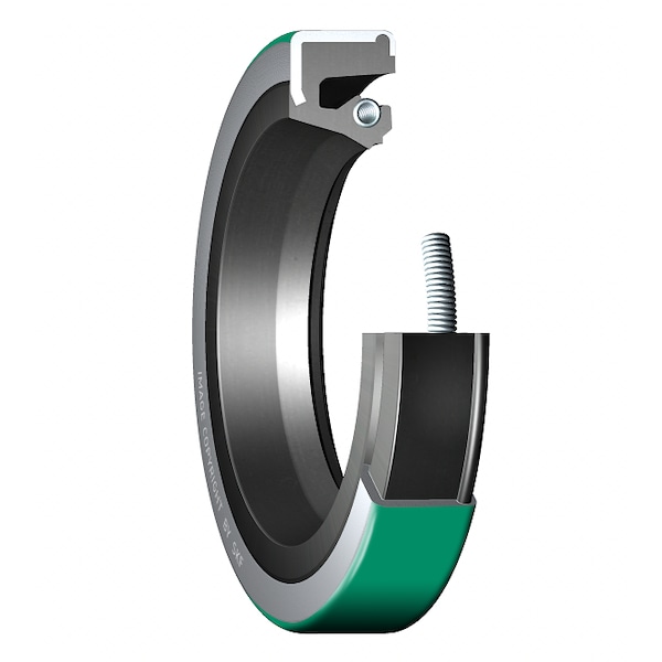 NBR, single lip, Wave oil seal, Bore-Tite